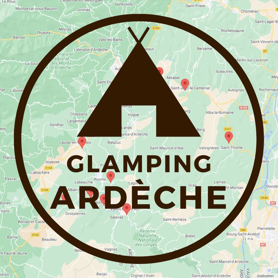 Glamping vakantie Ardèche